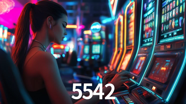Sinta a adrenalina dos jogos de cassino com 5542